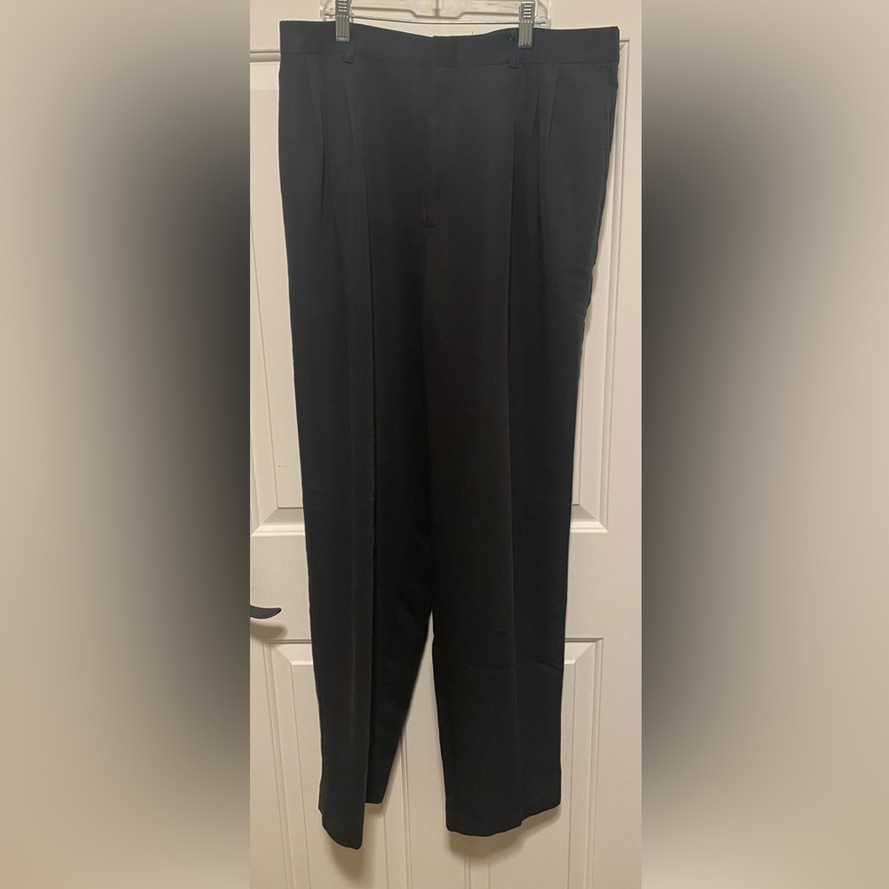 City Streets Men's Elegant Black Dress Pants W34  L33